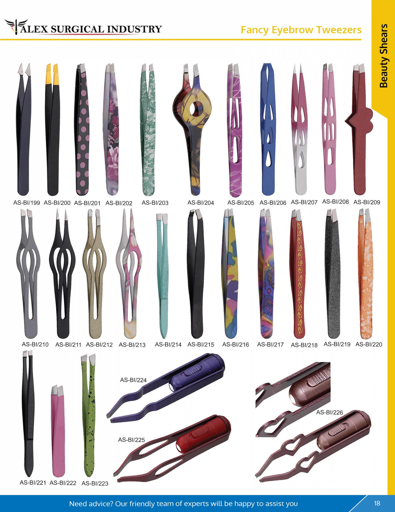 Fancy Eyebrow Tweezers